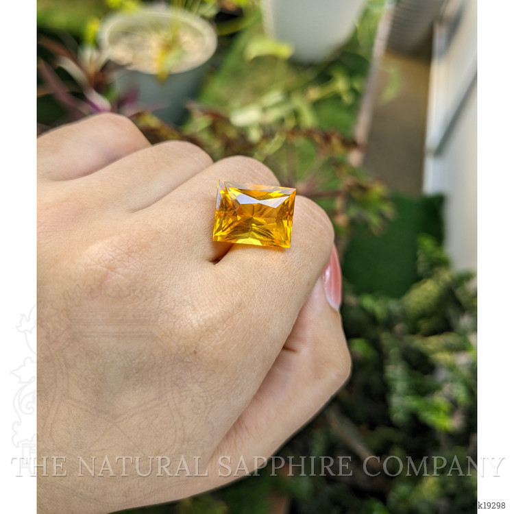 14.30 Ct. Citrine from Ceylon (Sri Lanka)