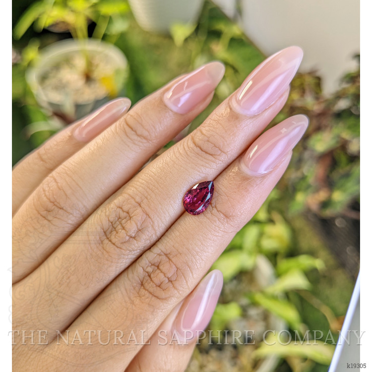 1.63 Ct. Rhodolite Garnet from Ceylon (Sri Lanka)