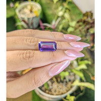 7.55 Ct. Amethyst from Brazil Life Style