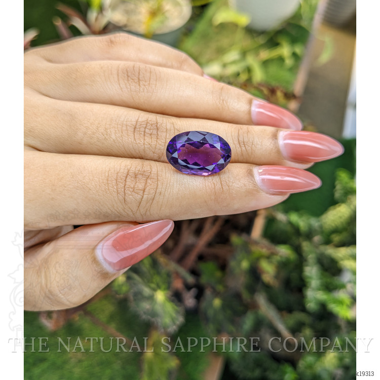 10.82 Ct. Amethyst from Ceylon (Sri Lanka)
