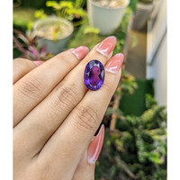 10.82 Ct. Amethyst from Ceylon (Sri Lanka) Life Style