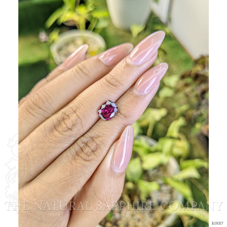2.10 Ct. Rhodolite Garnet from Ceylon (Sri Lanka)