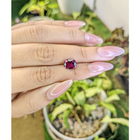 2.10 Ct. Rhodolite Garnet from Ceylon (Sri Lanka) Life Style