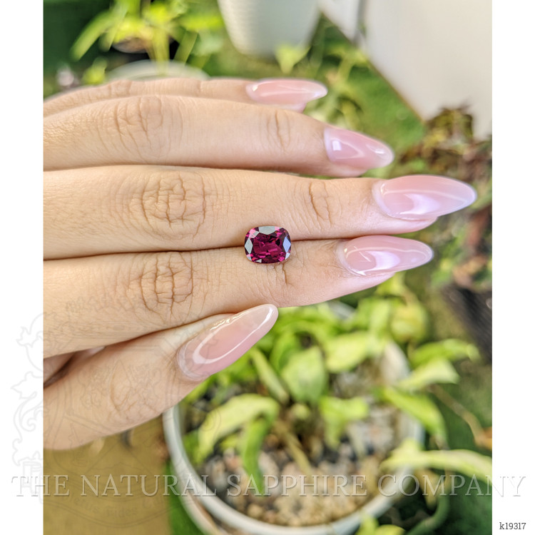 2.10 Ct. Rhodolite Garnet from Ceylon (Sri Lanka)