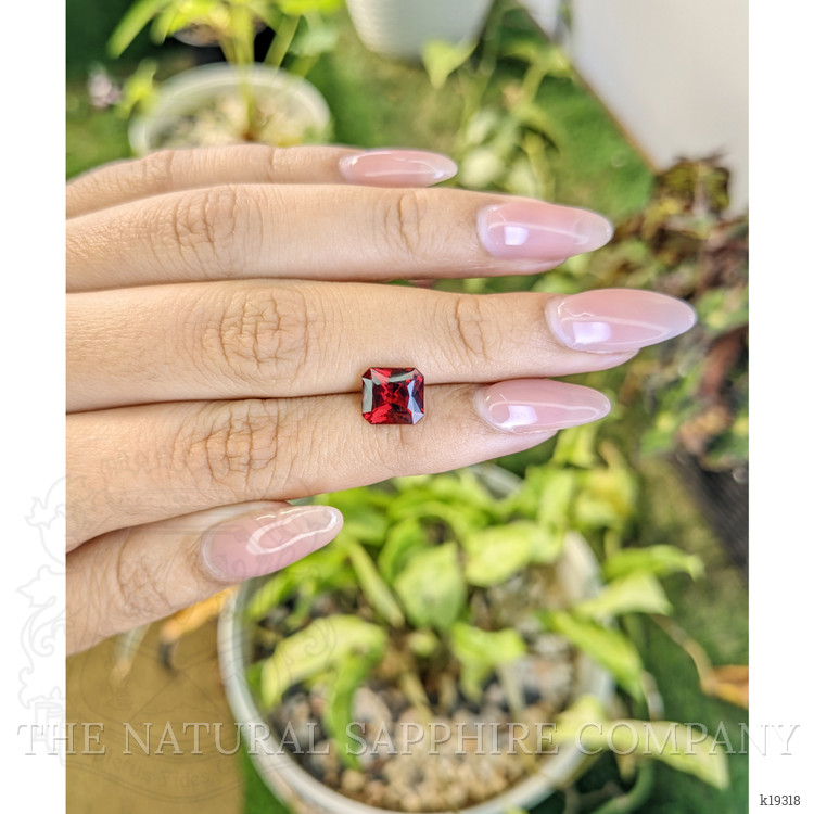 2.72 Ct. Rhodolite Garnet from Ceylon (Sri Lanka)