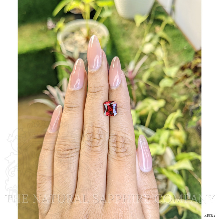 2.72 Ct. Rhodolite Garnet from Ceylon (Sri Lanka)