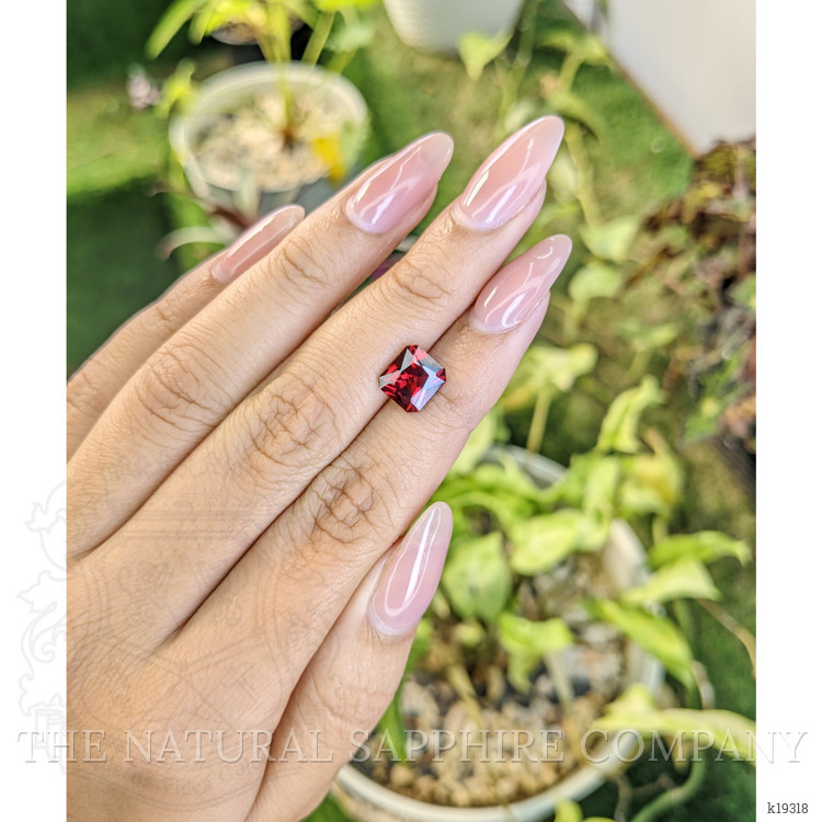 2.72 Ct. Rhodolite Garnet from Ceylon (Sri Lanka)