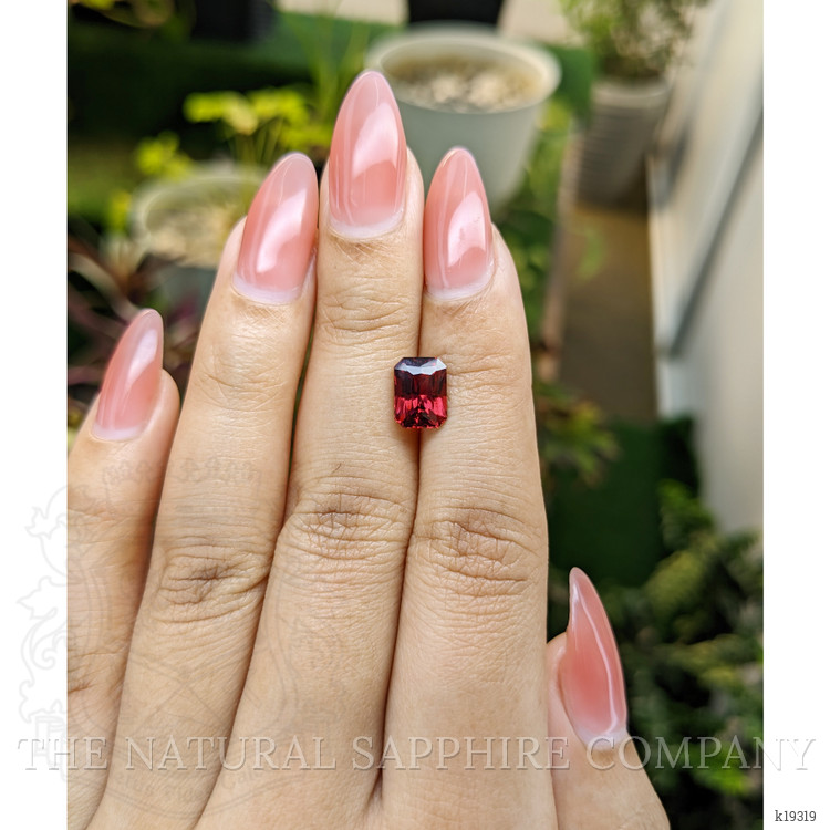 2.53 Ct. Rhodolite Garnet from Ceylon (Sri Lanka)