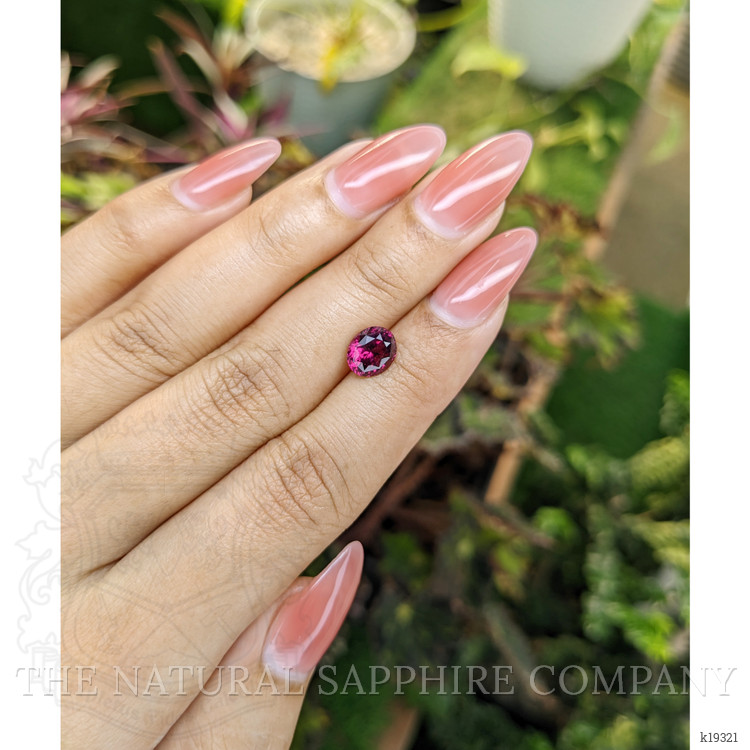 1.91 Ct. Rhodolite Garnet from Ceylon (Sri Lanka)