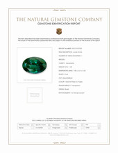 1.00 Ct. Alexandrite from Brazil Scan Report