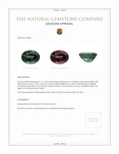1.17 Ct. Alexandrite from Brazil Appraisal