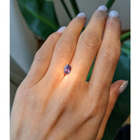 1.17 Ct. Alexandrite from Brazil Life Style