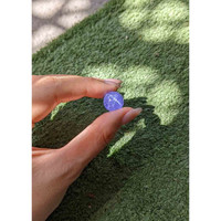 13.62 Ct. Cabochon Tanzanite from Tanzania Life Style