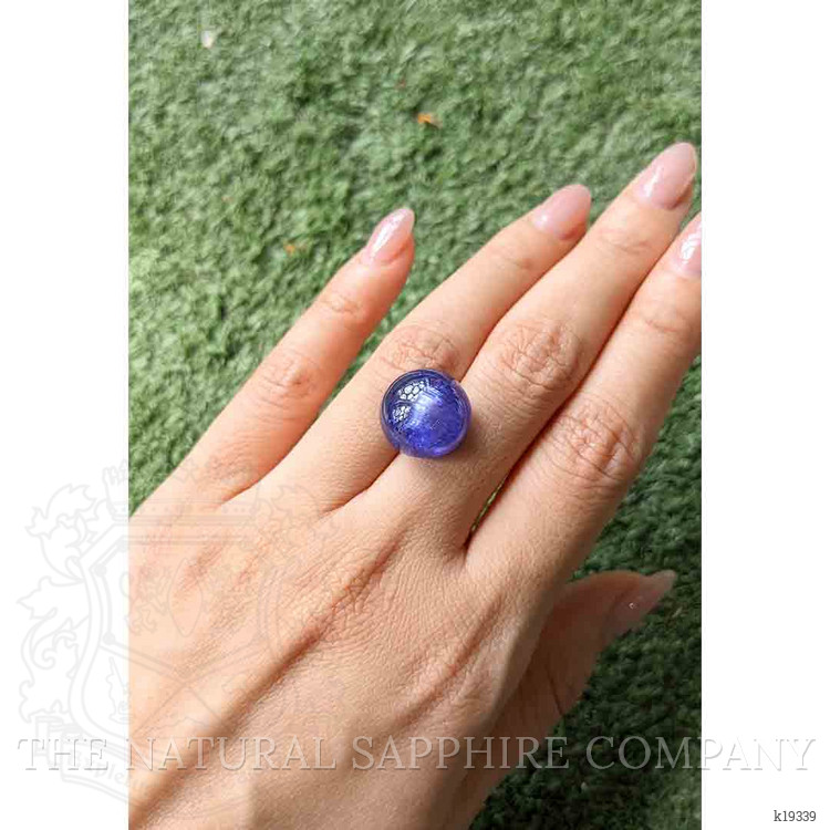 22.29 Ct. Cabochon Tanzanite from Tanzania