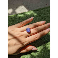 15.47 Ct. Cabochon Tanzanite from Tanzania Life Style