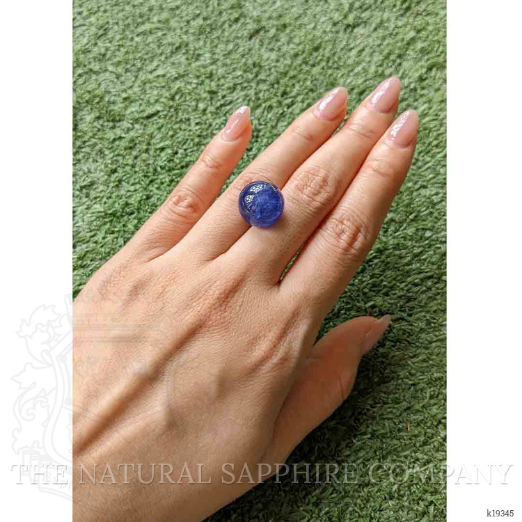 22.80 Ct. Cabochon Tanzanite from Tanzania