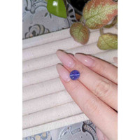 6.48 Ct. Cabochon Tanzanite from Tanzania Life Style