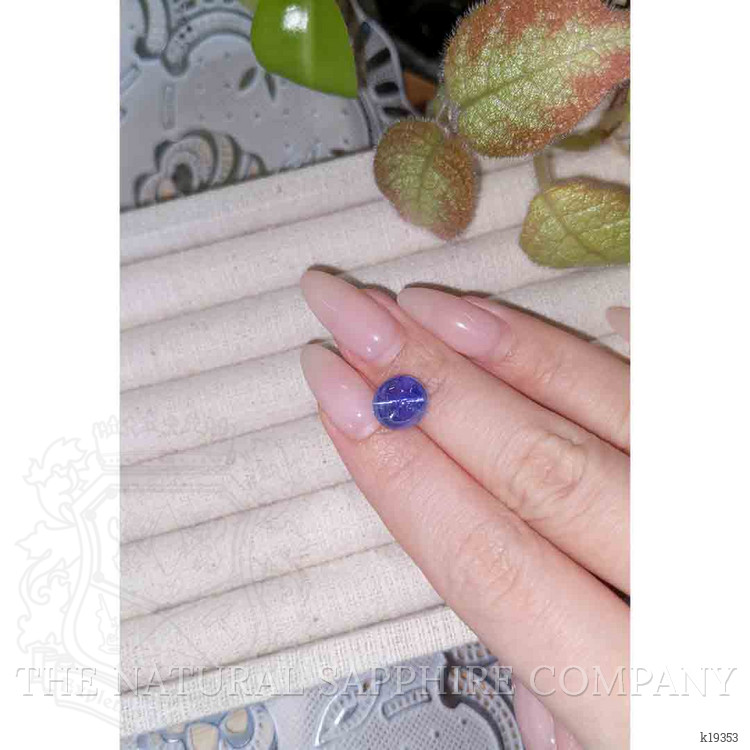 6.48 Ct. Cabochon Tanzanite from Tanzania