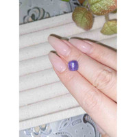 3.60 Ct. Violet Cabochon Tanzanite from Tanzania Life Style
