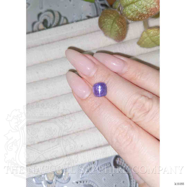 3.60 Ct. Violet Cabochon Tanzanite from Tanzania