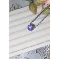 3.60 Ct. Violet Cabochon Tanzanite from Tanzania Life Style