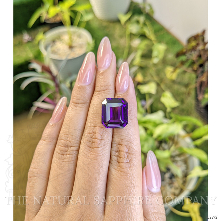 15.43 Ct. Amethyst from Ceylon (Sri Lanka)