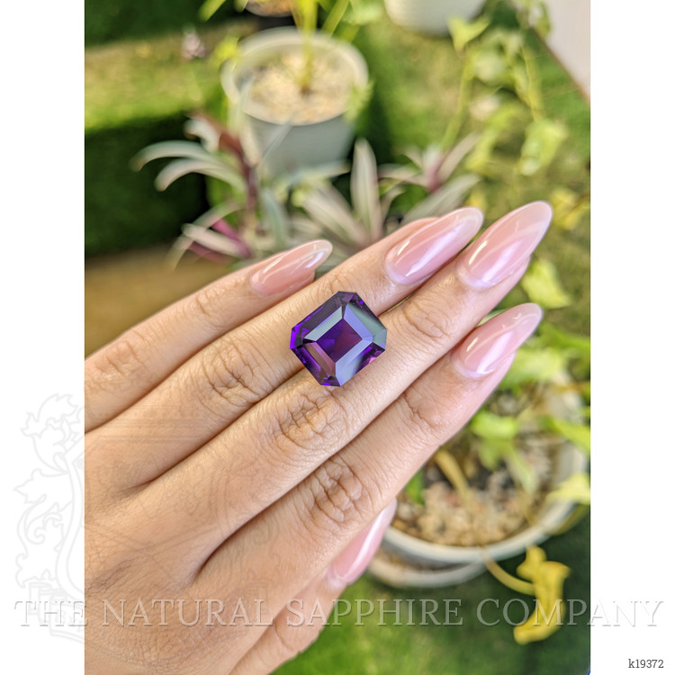15.43 Ct. Amethyst from Ceylon (Sri Lanka)