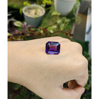 13.84 Ct. Amethyst from Ceylon (Sri Lanka) Life Style