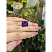 13.84 Ct. Amethyst from Ceylon (Sri Lanka) Life Style