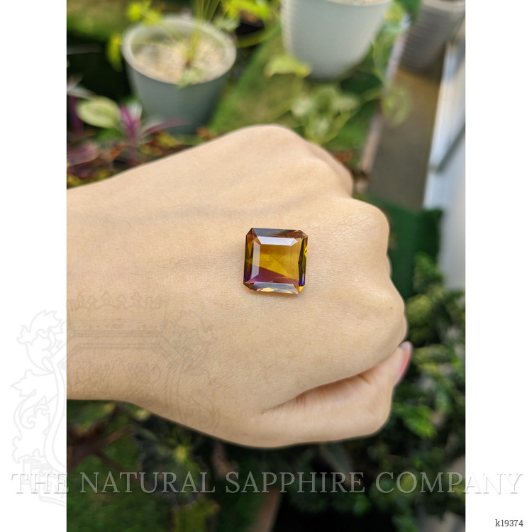 8.88 Ct. Ametrine from Ceylon (Sri Lanka)