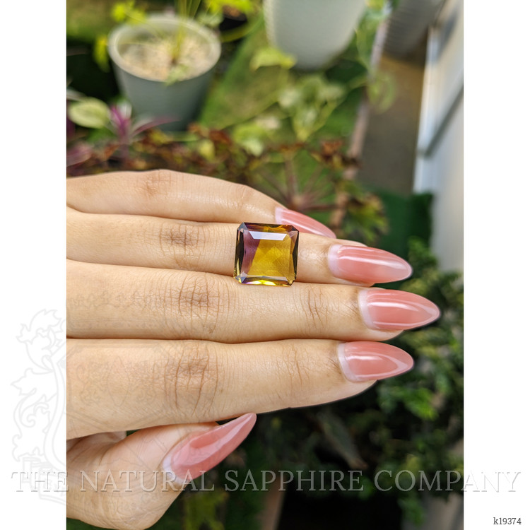 8.88 Ct. Ametrine from Ceylon (Sri Lanka)