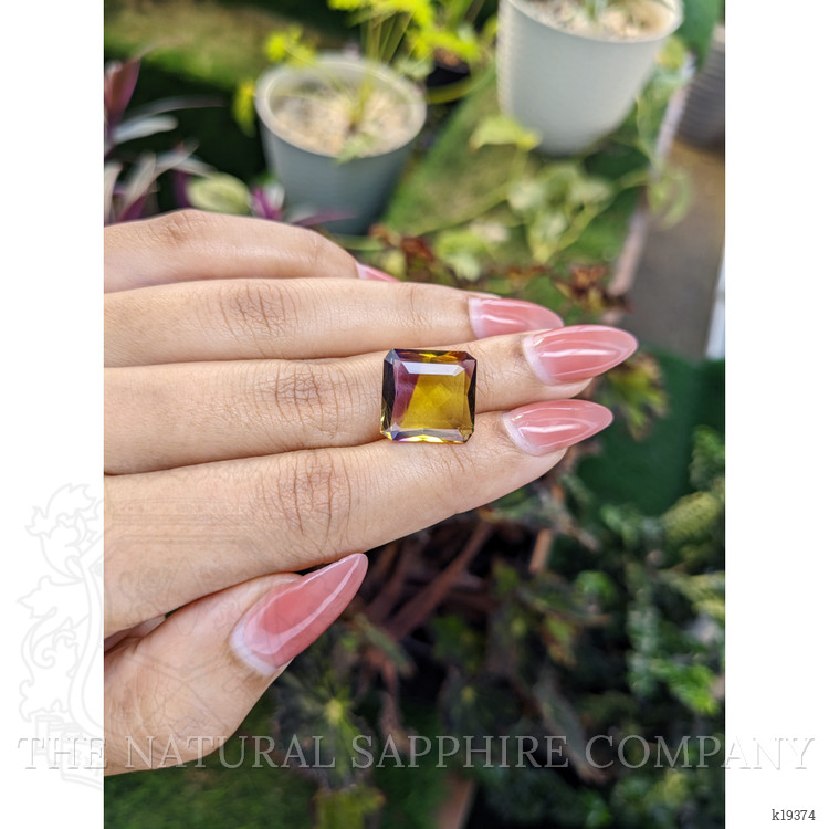 8.88 Ct. Ametrine from Ceylon (Sri Lanka)