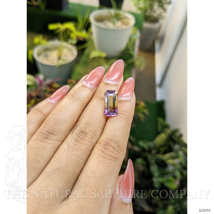 5.19 Ct. Ametrine from Ceylon (Sri Lanka)