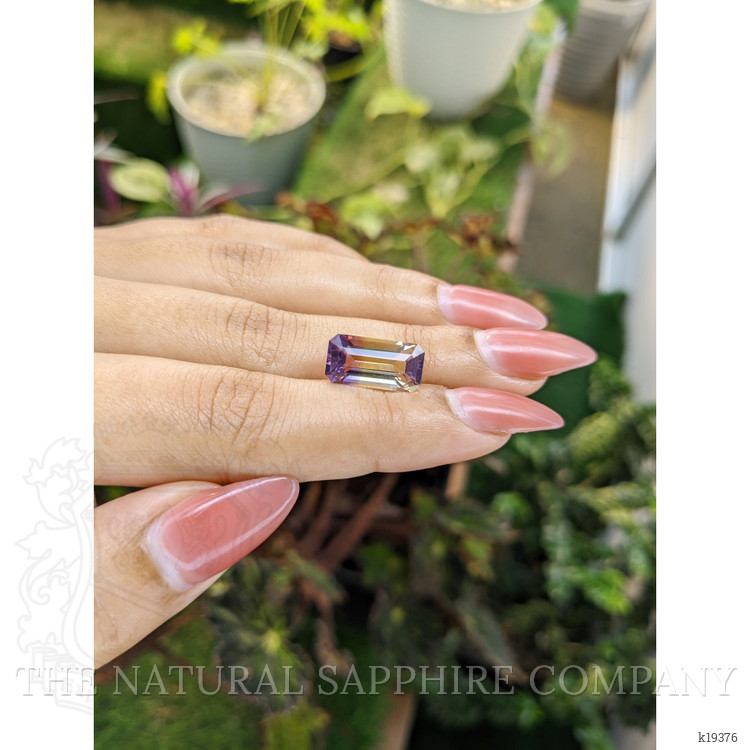 5.19 Ct. Ametrine from Ceylon (Sri Lanka)