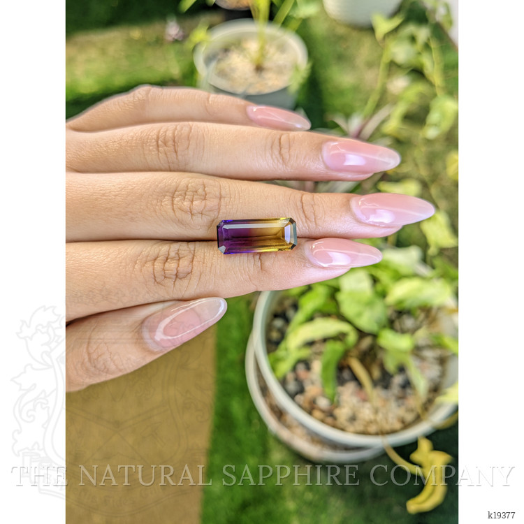 6.71 Ct. Ametrine from Ceylon (Sri Lanka)