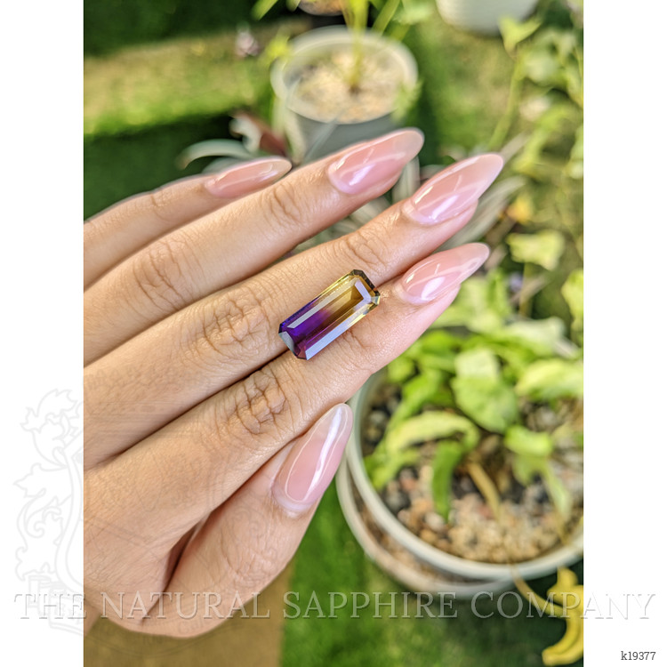 6.71 Ct. Ametrine from Ceylon (Sri Lanka)