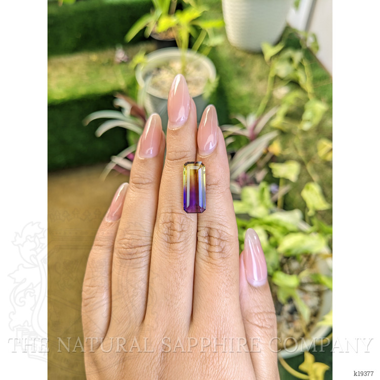 6.71 Ct. Ametrine from Ceylon (Sri Lanka)