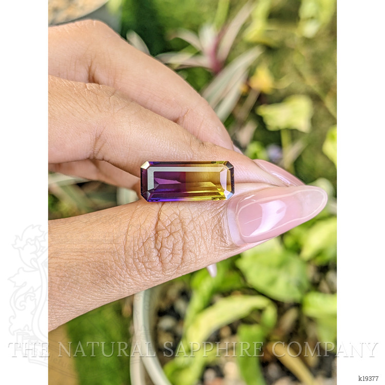 6.71 Ct. Ametrine from Ceylon (Sri Lanka)