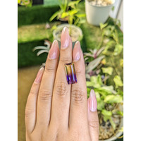 7.24 Ct. Ametrine from Ceylon (Sri Lanka) Life Style