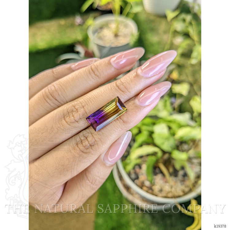 7.24 Ct. Ametrine from Ceylon (Sri Lanka)