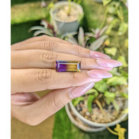 7.24 Ct. Ametrine from Ceylon (Sri Lanka) Life Style