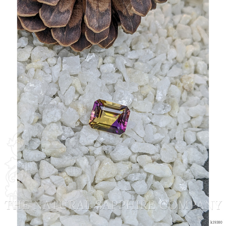 9.82 Ct. Ametrine from Ceylon (Sri Lanka)