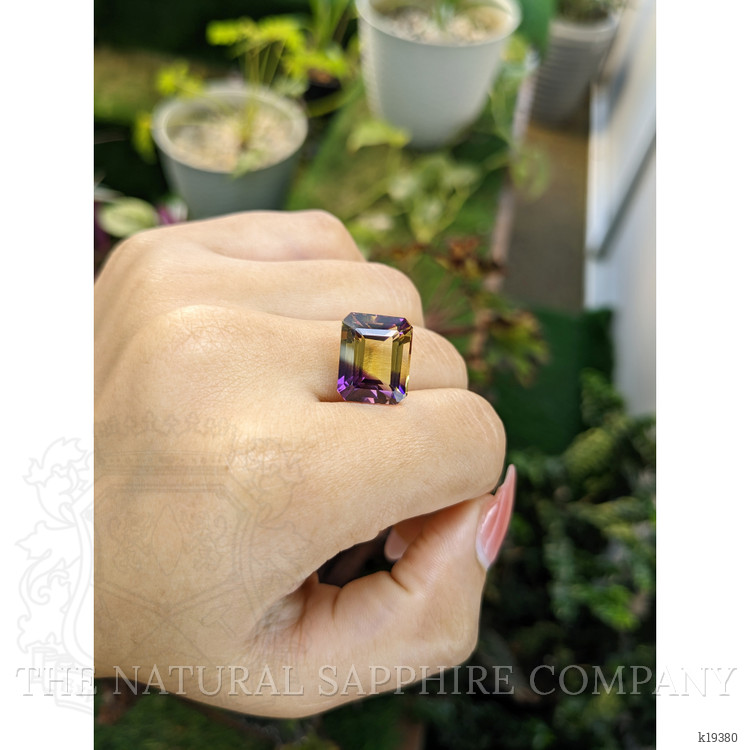 9.82 Ct. Ametrine from Ceylon (Sri Lanka)