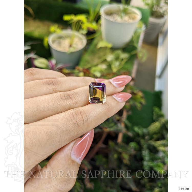 9.82 Ct. Ametrine from Ceylon (Sri Lanka)