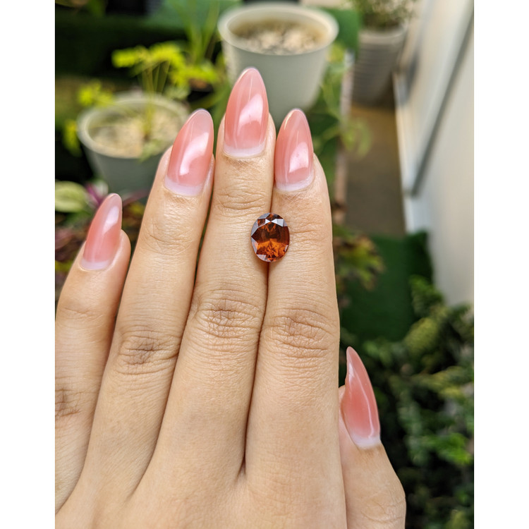 3.23 Ct. Hessonite Garnet from Madagascar
