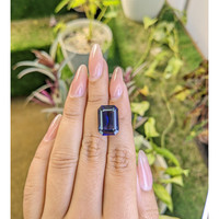 9.22 Ct. Iolite from Ceylon (Sri Lanka) Life Style