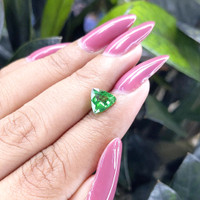 1.65 Ct. Tsavorite Garnet from Madagascar Life Style