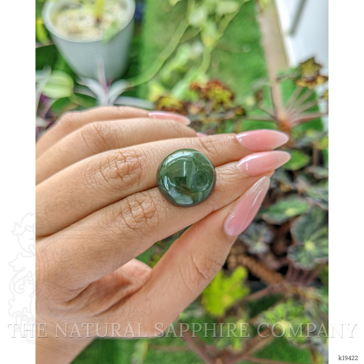 27.29 Ct. Cabochon White Opal from Burma (Myanmar)