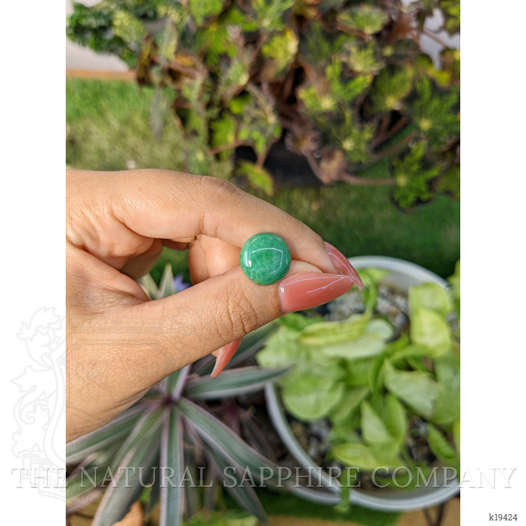 6.98 Ct. Cabochon White Opal from Burma (Myanmar)