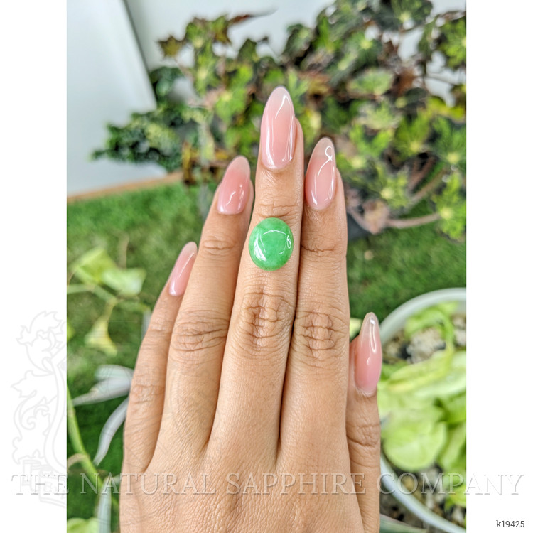 5.60 Ct. Cabochon White Opal from Burma (Myanmar)